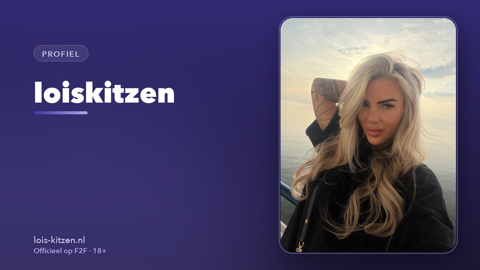 loiskitzen: wie is Lois Kitzen?